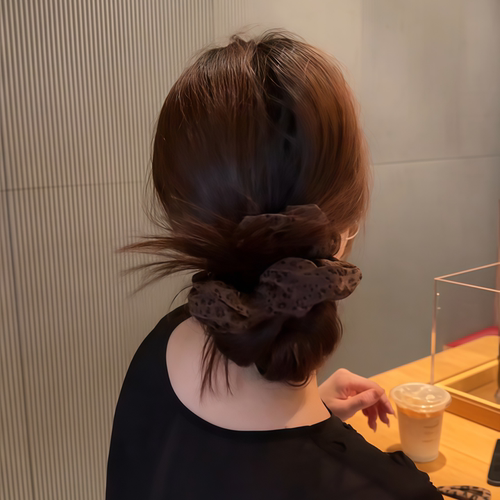 大肠发圈头绳发绳丸子头头饰