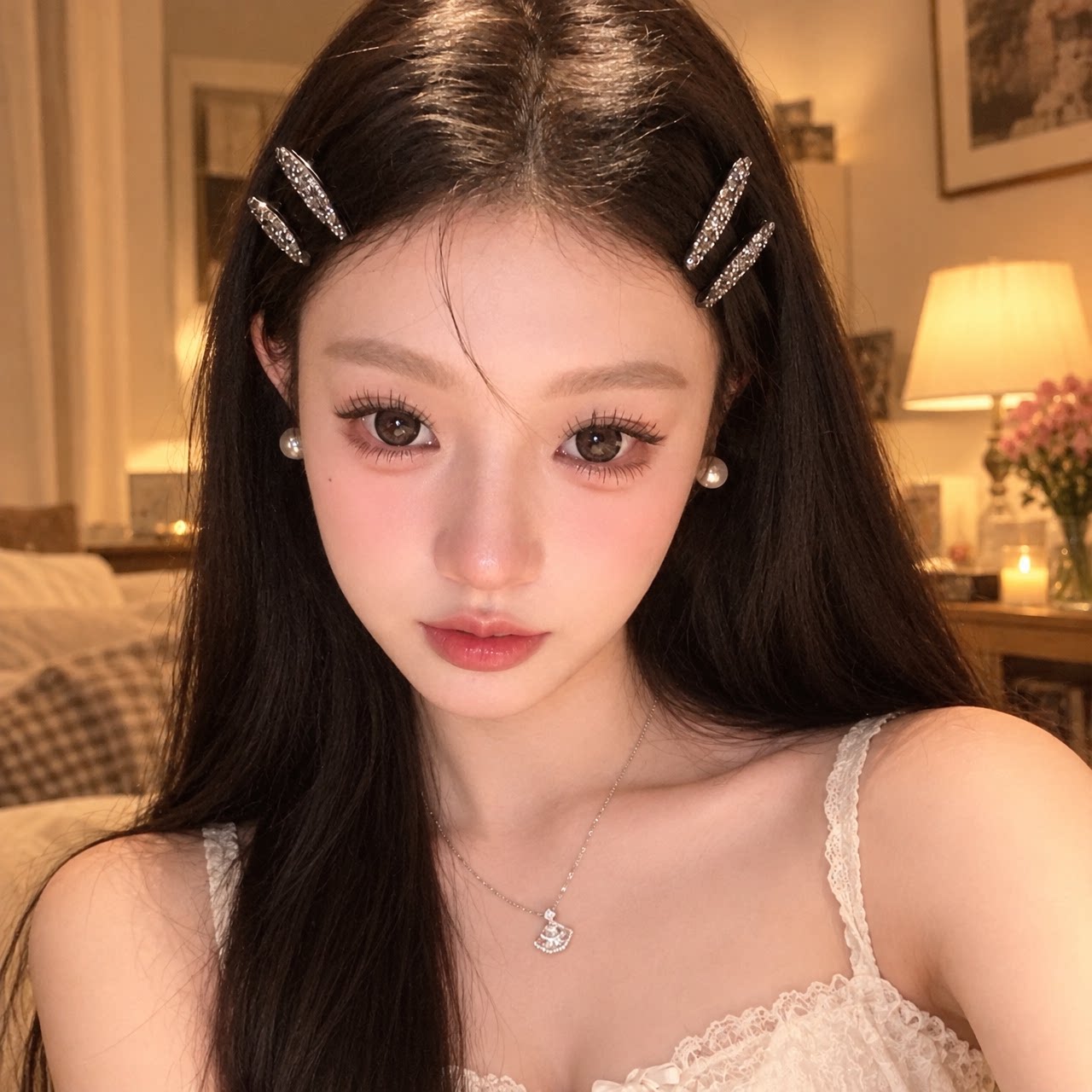 发夹女刘海夹侧边碎发夹一字夹