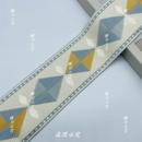 宽8CM沙发套坐垫抱枕桌旗装 饰提花织带窗帘花边侧边拼接布艺辅料