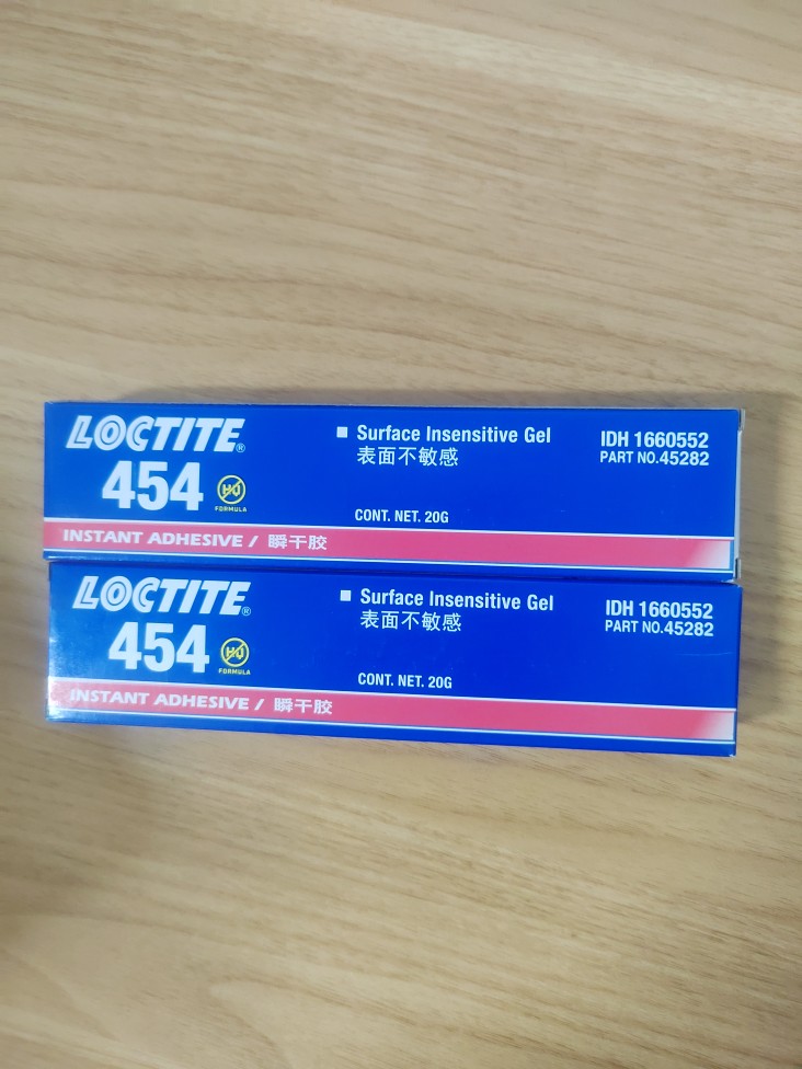 乐泰454胶水 耐高温快干瞬间胶 通用型透明啫喱高粘度强力胶20g