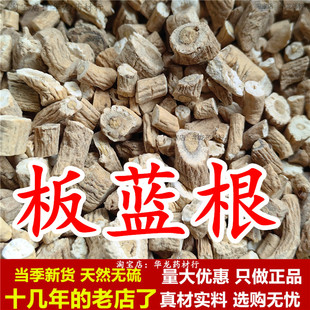 板蓝根中药材大青叶根正品板兰根片板蓝根块泡水泡茶板篮根茶无硫