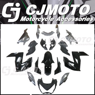 适用川崎Z250 Z300摩托车外壳13-17年整流罩FAIRING定制烤漆版画