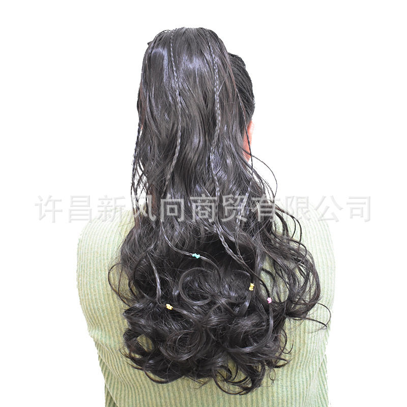 假发马尾女长卷发绑带式梨花马尾大波浪中长款高马尾辫子工厂,美发护发/假发,马尾,淘宝优惠券,粉丝福利购,淘宝优惠卷