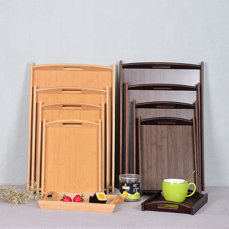 竹盘竹托盘木质托盘日式木盘子木盘放茶杯烧烤长方形带把家用茶盘,餐饮具,餐用托盘,淘宝优惠券,粉丝福利购,淘宝优惠卷