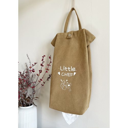 抽纸袋便携厚帆布手提袋定制logo