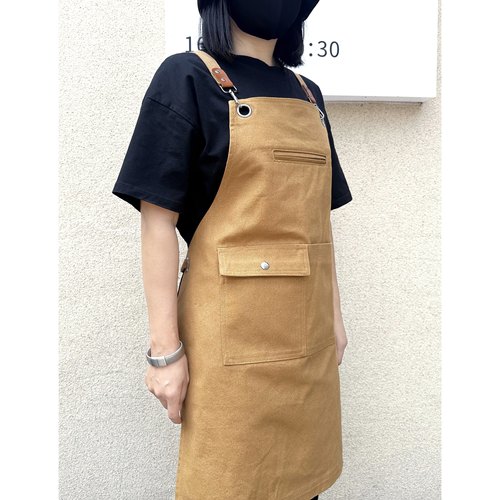 帆布耐磨防污工作围裙