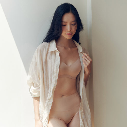 FHDET2025SS无痕内衣女小胸聚拢无钢圈文胸罩