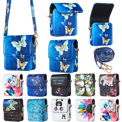 小折叠卡通彩绘手机包