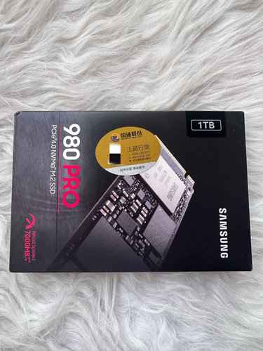 Sumsung/三星980PRO 1TB SSD固态硬盘M.2接口NVMe协议PCIe4.0
