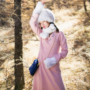 打底长裙高腰长袖 复古针织连衣裙新款 2025冬季 内搭裙子女 6折