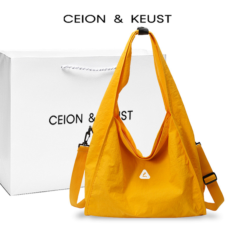 法国CEION &amp; KEUST 腋下大容量托特包慵懒风时尚单肩包上班通勤包
