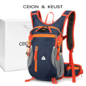 KEUST 法国CEION 户外登山背包学生大容量双肩包男女骑行运动包