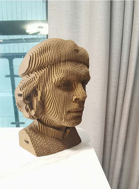 DIY手工摆件3D纸雕模型