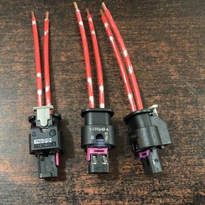 适用奥迪R8 A8 Q7 S4 S6 S8A7保时捷卡宴途锐3.0T喷油嘴插头