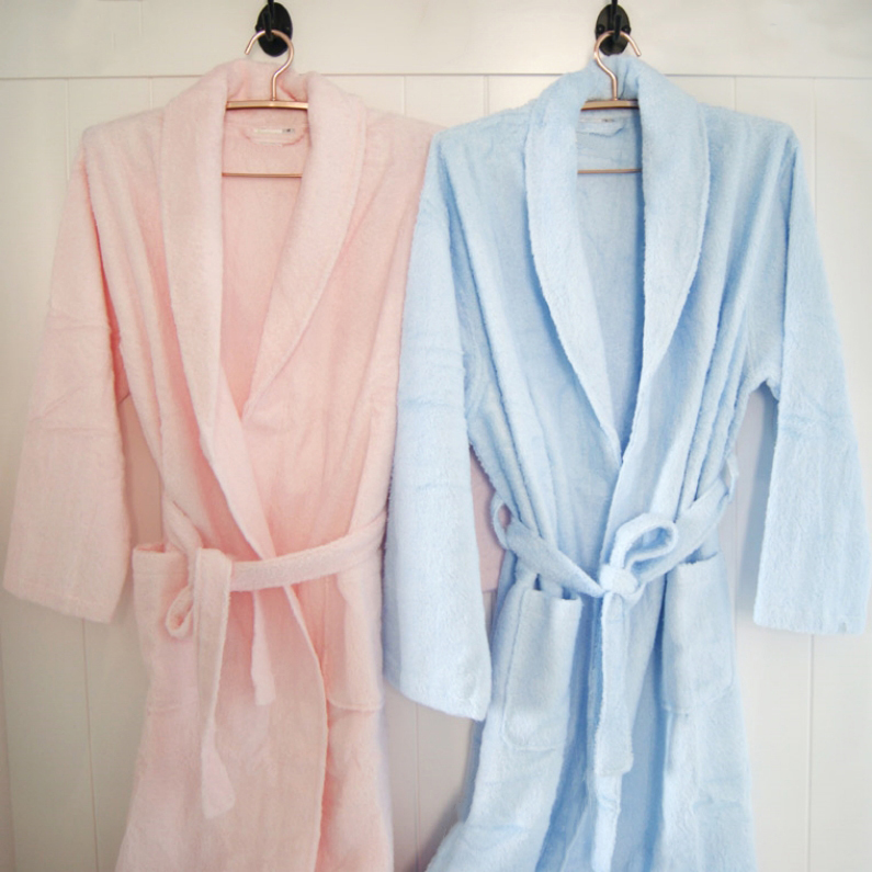 浴袍竹纤维厚薄中长洗澡吸水男女