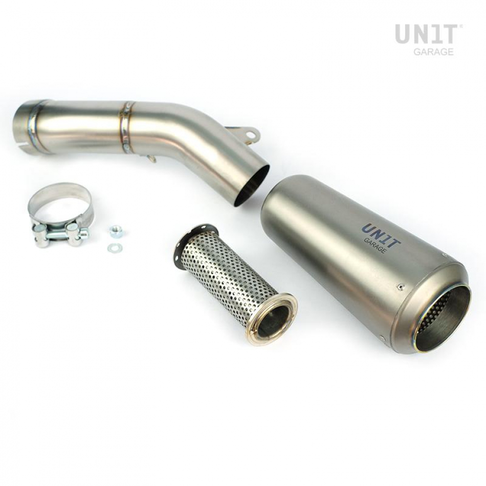 unit排气管钛合金低管NineT