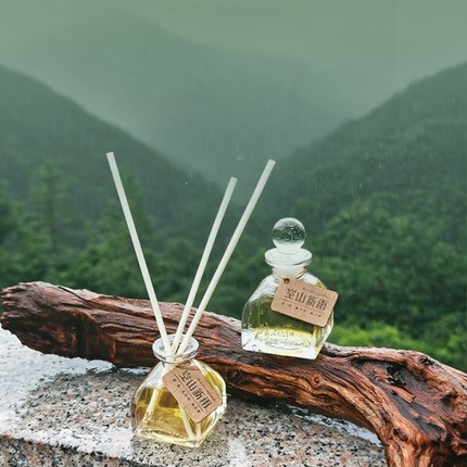 空山新雨复方精油天然植物香薰木质调无火藤条香氛高端家用扩香