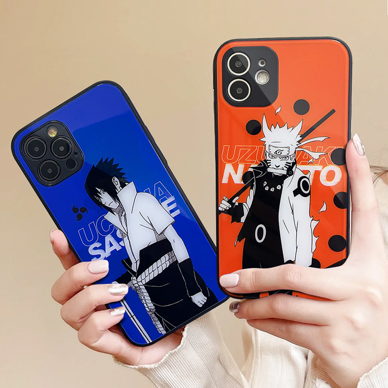 【玻璃壳】漫画风 火影人物手机壳 苹果15 pro 华为 小米v