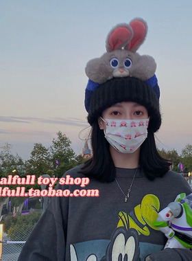 【halfull】ruby警官兔 胖嘟嘟超可爱头饰 发饰 发箍