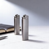 Cricket草蜢防风打火机金属拉丝金色银色可充气砂轮创意礼物正品