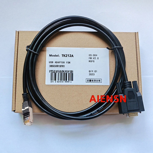 适用ABB AC800M编程电缆调试线 PC数据线兼容3BSC630197R1 TK212A