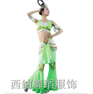 新款促销飞天敦煌舞蹈演出 舞台表演服装成人女装风中国古典汉服