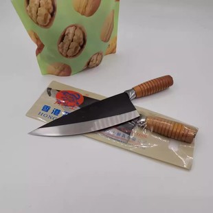 香港角斗士牛肉刀木柄锋钢切牛肉刀屠宰酒店专用猪肉刀猪肉分割刀