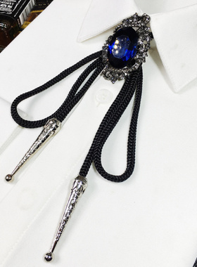 绿钻日韩潮男项链配饰挂件领结