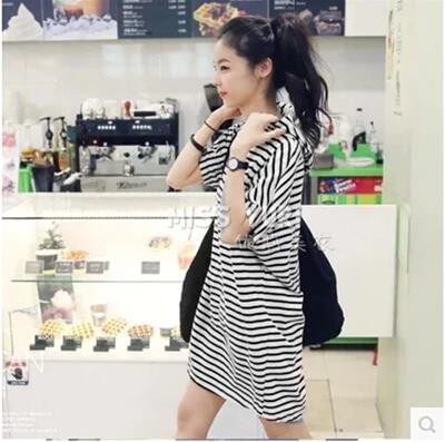 2018 New summer spring 300 Big size dress 250 fat mm Oversized 240 Base coat 280T Shirt dress 260in the Women's clothing/Boutique , T-shirt  category - from Buy2taobao.com to provide professional Taobao agent buy service