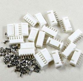 航模模型动力锂电池DIY平衡插头2S 3S 4S 5S 6S公母10对不含线