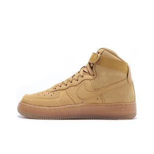 耐克Nike Air Force 1 AF1 小麦色 高帮空军一号大童款CK0262