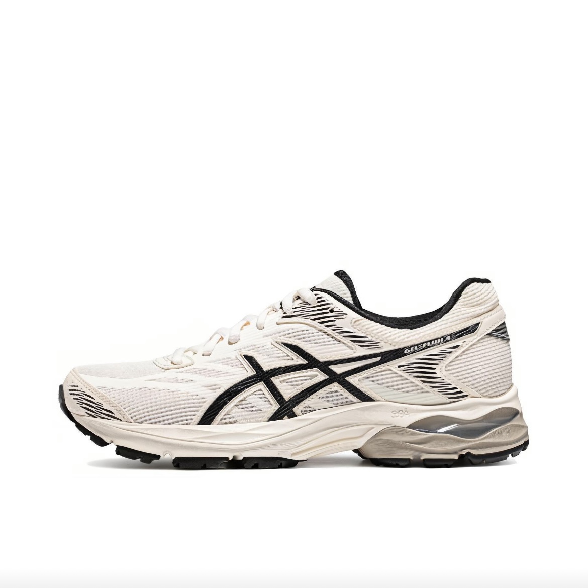 Asics/亚瑟士 Gel-Flux 4 包裹性 舒适缓冲 复古 短跑1011B934