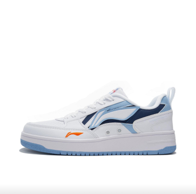 李宁休闲鞋防滑系带低帮