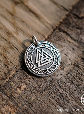 独立风原创手工银币饰品吊坠