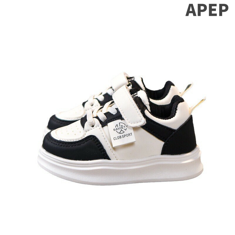 APEP女童加绒保暖板鞋儿童2帆布鞋