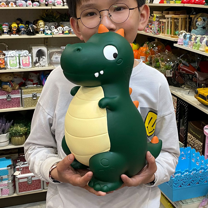 2026年新款恐龙存钱罐不可取防摔特大号储蓄罐男孩子儿童生日礼物