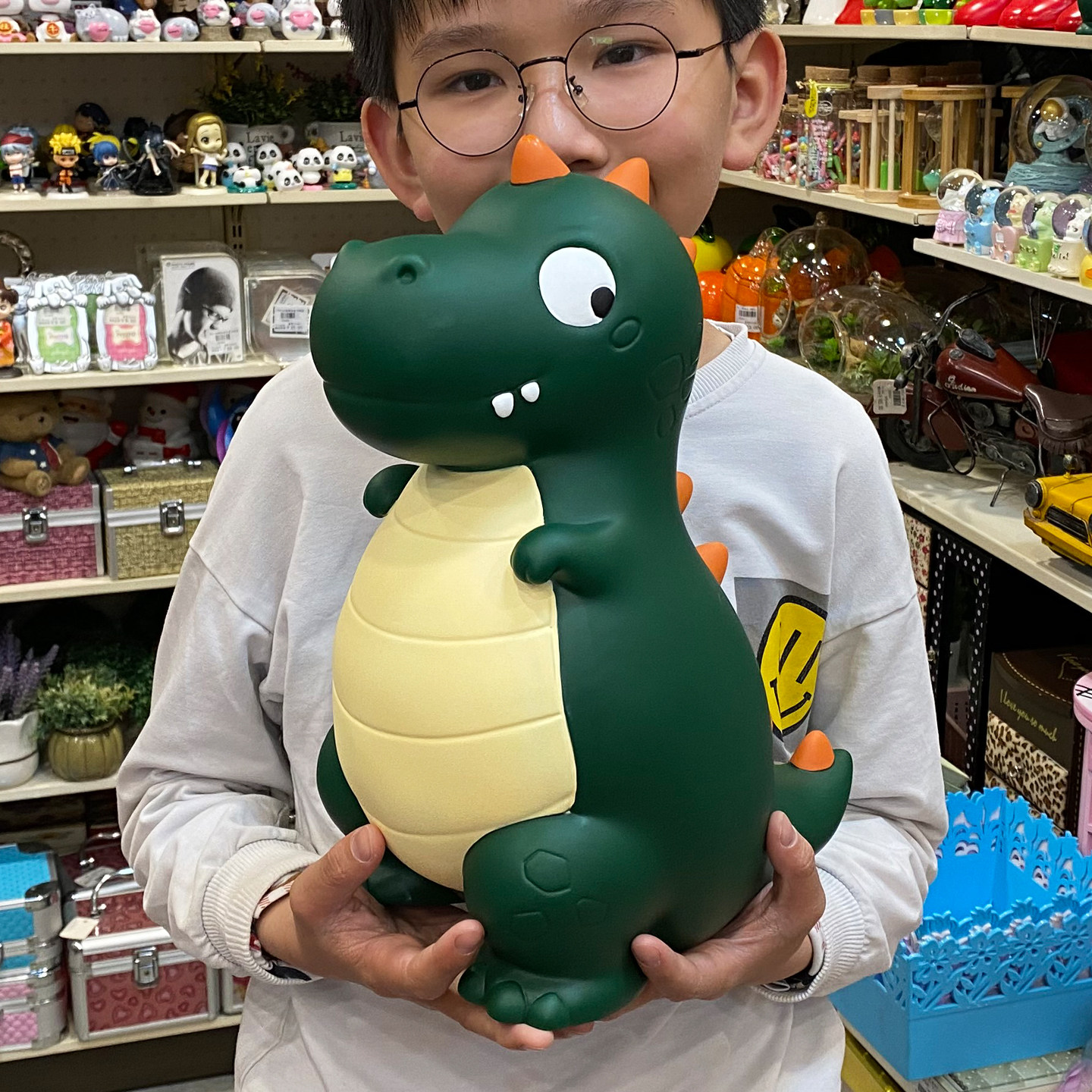 2026年新款恐龙存钱罐不可取防摔特大号储蓄罐男孩子儿童生日礼物