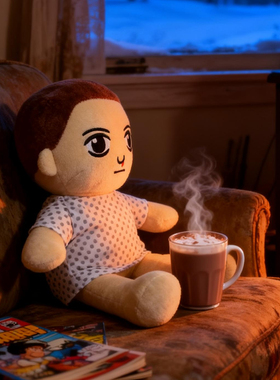 怪奇物语周边食人花达达玩偶毛绒玩具kinder joy stranger things