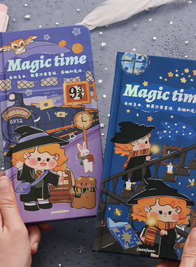 爱浮岛卷卷系列 魔法时光week周记本日程计划本周计划记事本