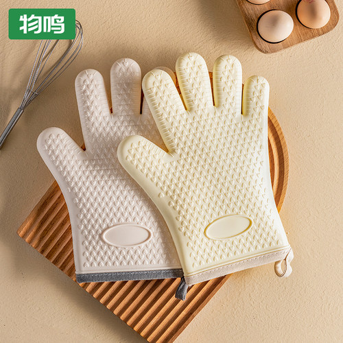物鸣硅胶手套防烫隔热