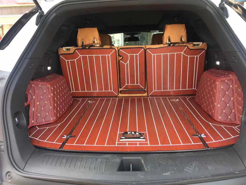 适用于凯迪拉克ct6 XTS SRX木后备箱垫XT5 xt6 XT4 CT5 ct4凯雷德