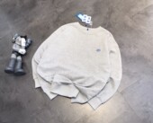 ADER字母印花长袖 秋季 新款 t恤男休闲百搭上衣后背刺绣小人卫衣女