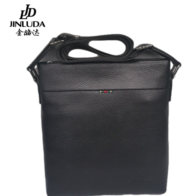 金路达男包新款真皮男士背包头层牛皮斜挎包