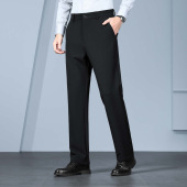 6601 商务直筒弹力抗皱休闲百搭西裤 男士 春季