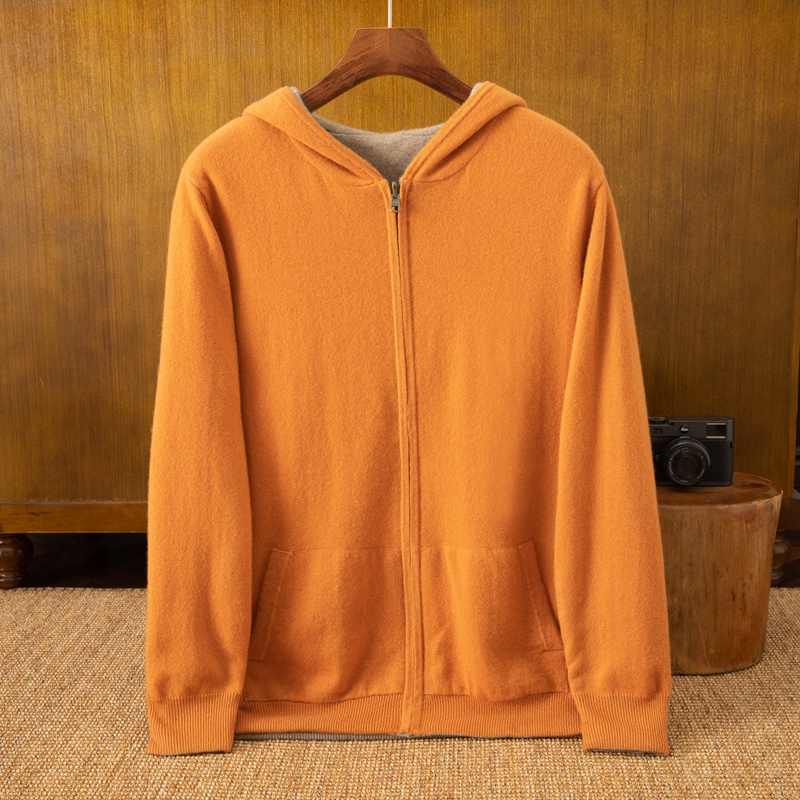 2025年秋季男士双面休闲拉链开衫