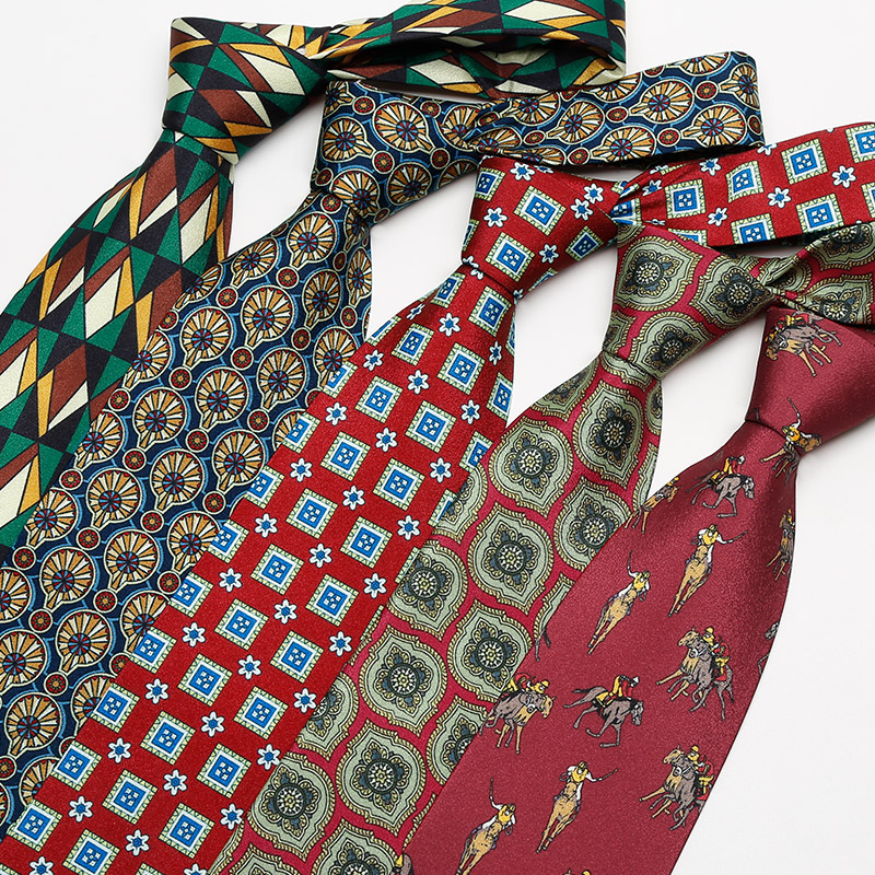 宴会复古正装印花宽版