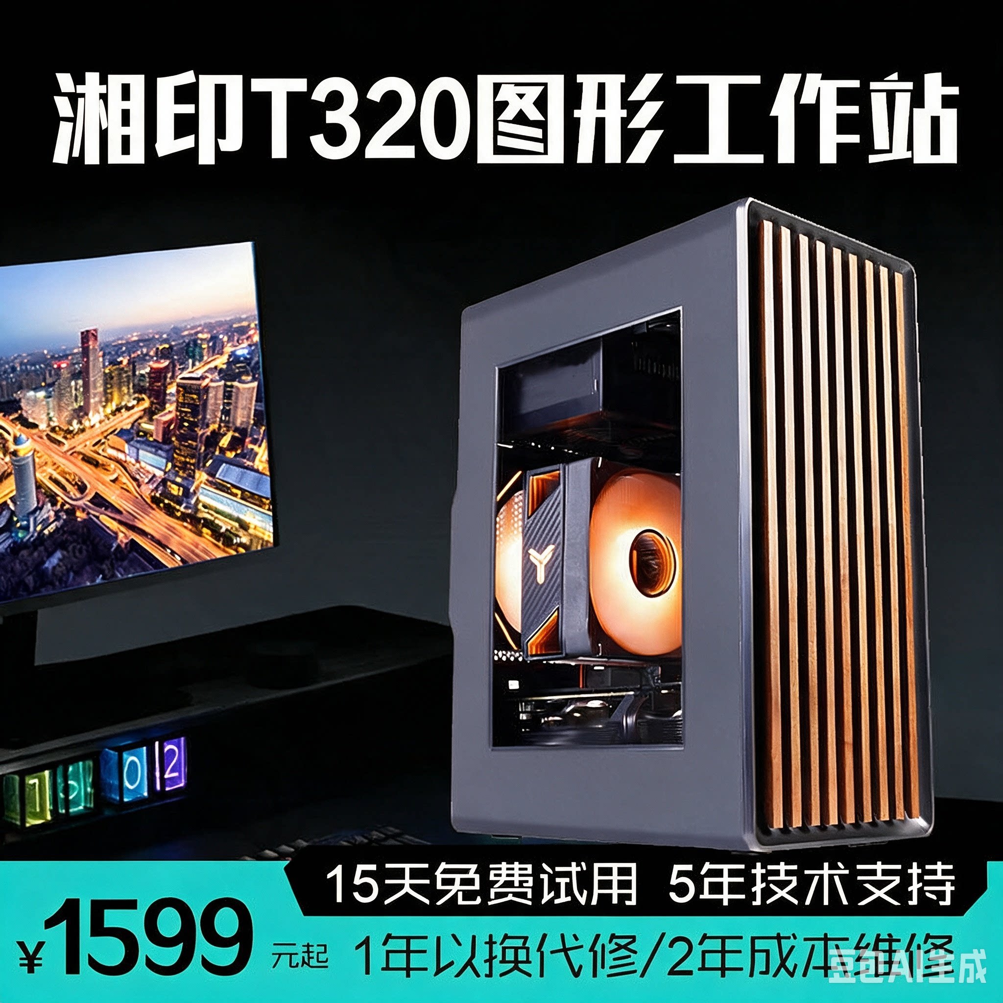 i7级T320敏龙电脑图文快印电脑图片