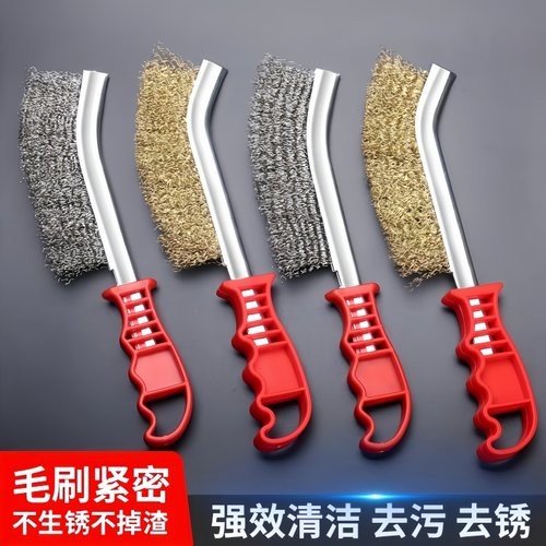 钢丝刷不锈钢丝刷镀铜丝刷