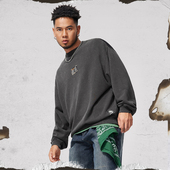 李宁反伍BADFIVE男子篮球运动休闲宽松圆领套头卫衣AWDU267 B品