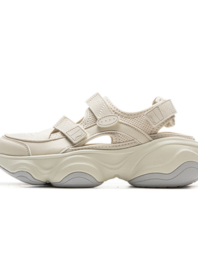 李宁女子蜜糖2025夏新轻便凉鞋时尚潮流透气舒适凉鞋 AGUV026